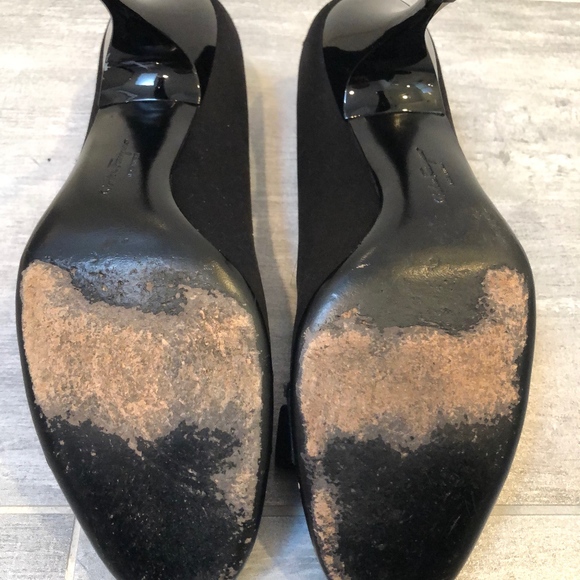 Salvatore Ferragamo Carla Fabric Pumps - Picture 7 of 7